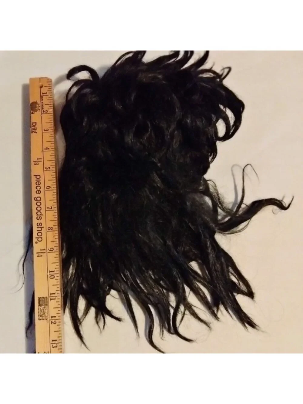 Unisex Black Rocker Wig Spiky Halloween Costume Adult Accessory
